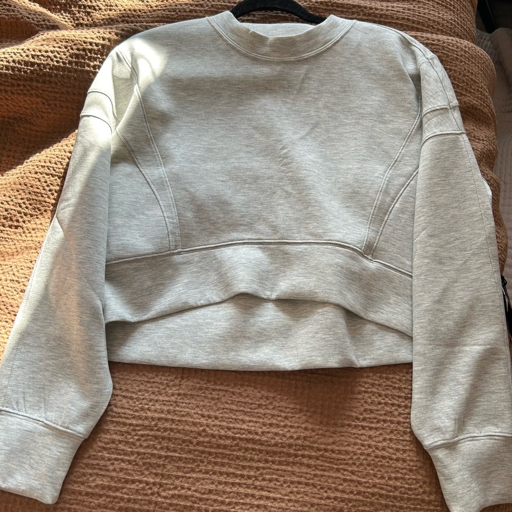 Abercrombie YPB Grey crewneck